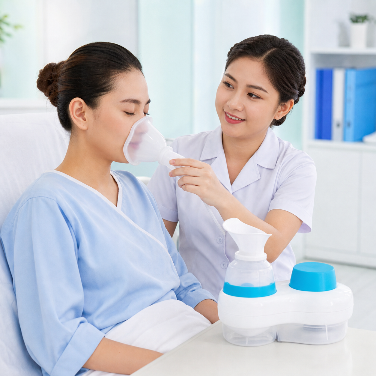 Steam Inhaler Machine for Cold, Cough, Sinus & Facial Steam Therapy Main image