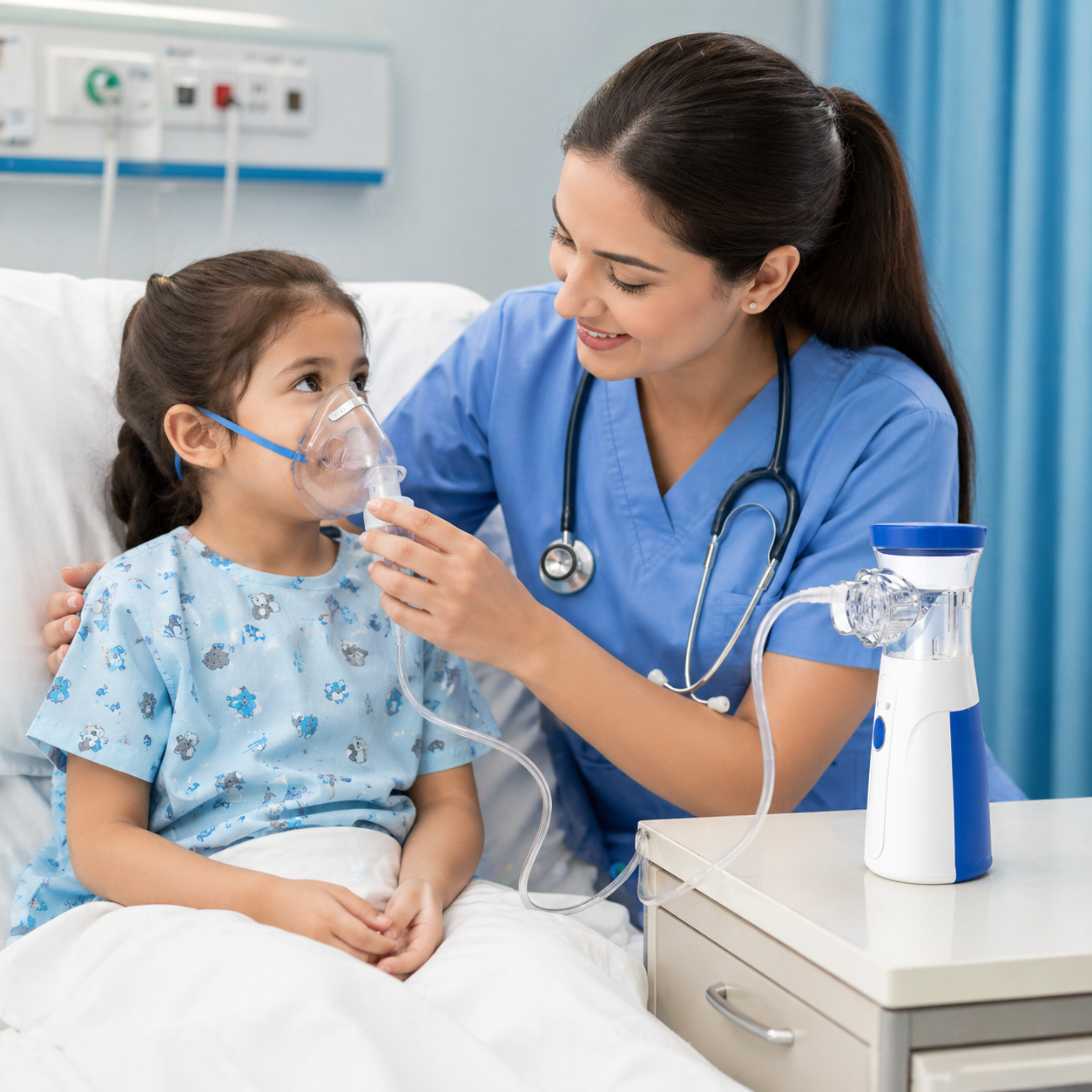 Nebulizer Machine for Adults & Kids – Home Breathing Treatment Secondary image