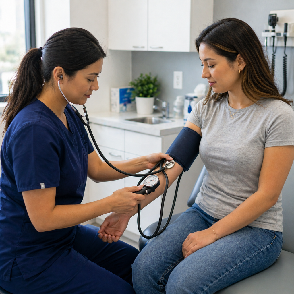 BP Apparatus Manual Blood Pressure Machine – Accurate Blood Pressure Monitor for Home Healthcare