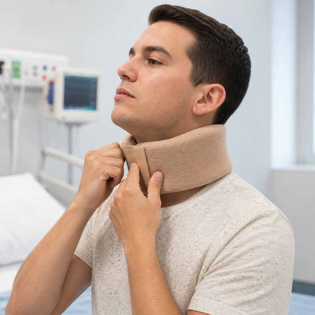 Cervical Collar – Medical Neck Support Brace for Neck Pain, Spondylosis & Injury Recovery